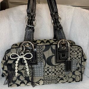 SOLD - Coach Soho Signature Patchwork Satchel